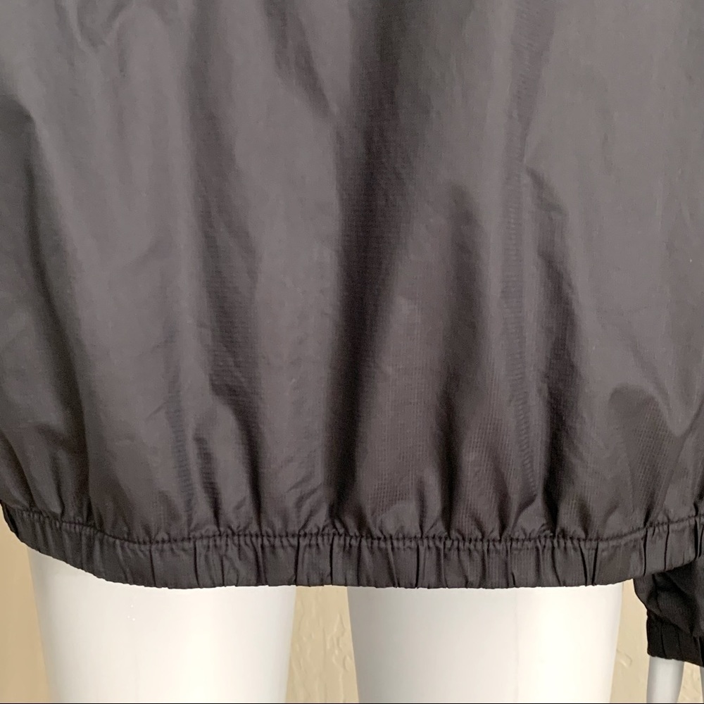 ADIDAS Golf Climaproof Windbreaker Jacket Lightweight Nylon Full Zip Black - Picture 12 of 16